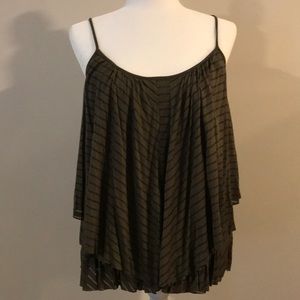 Army Green Free People Tank